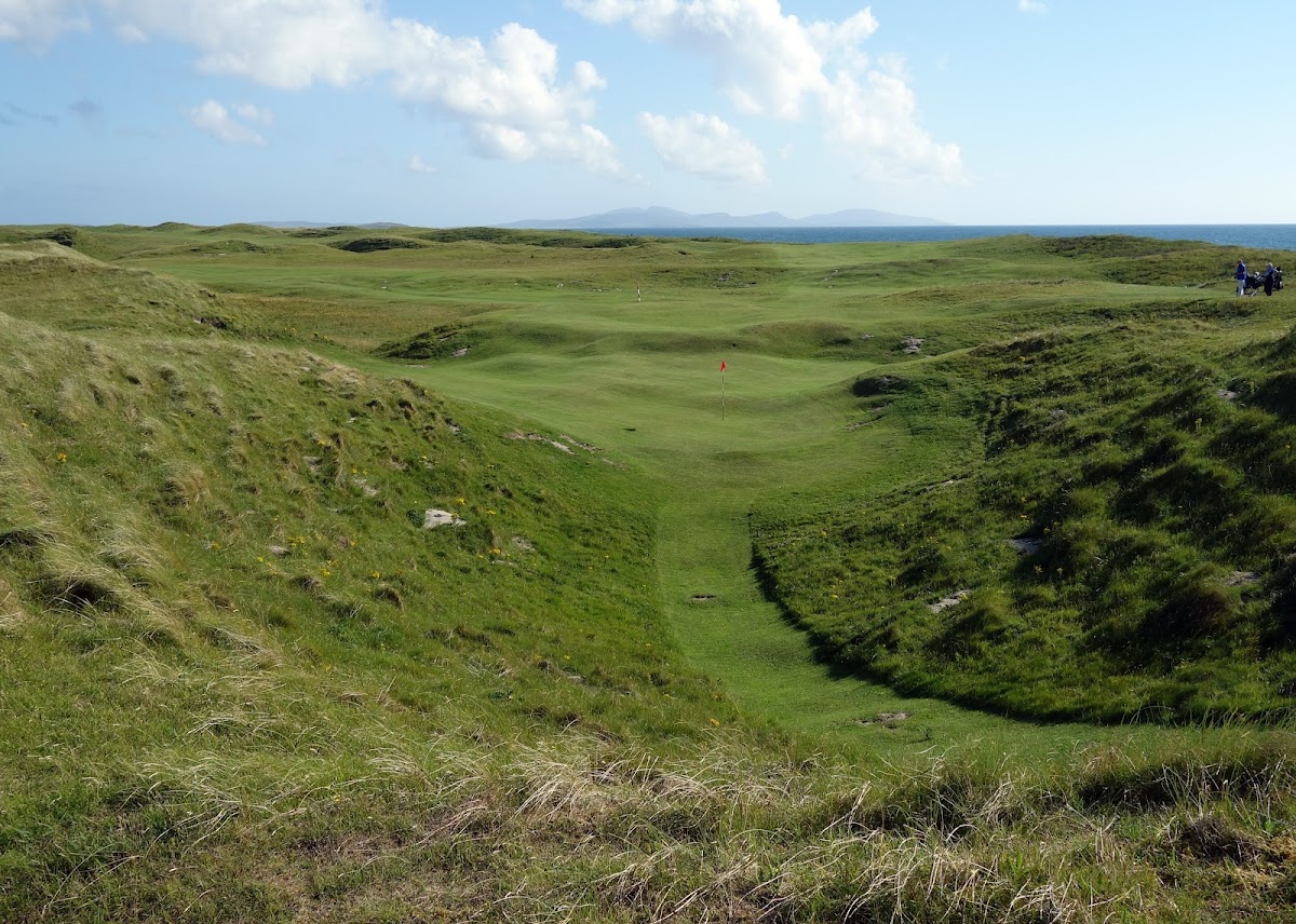 Askernish Golf Club golf course in Outer Hebrides