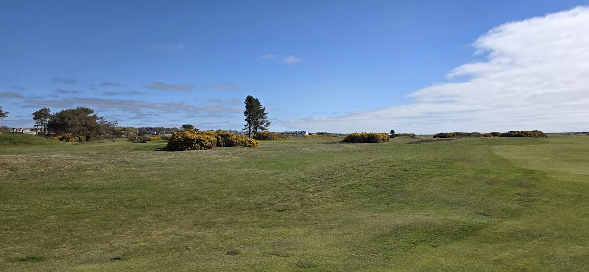 Carnoustie (Burnside) golf course in Angus