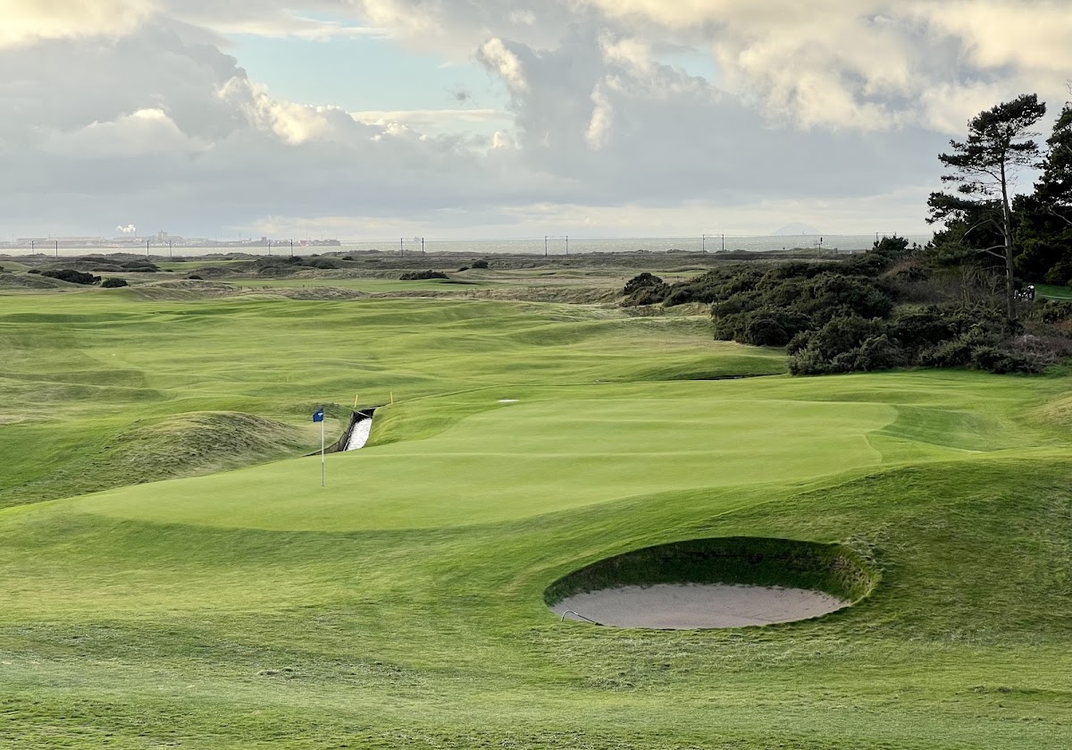 Dundonald Links golf course in Ayrshire