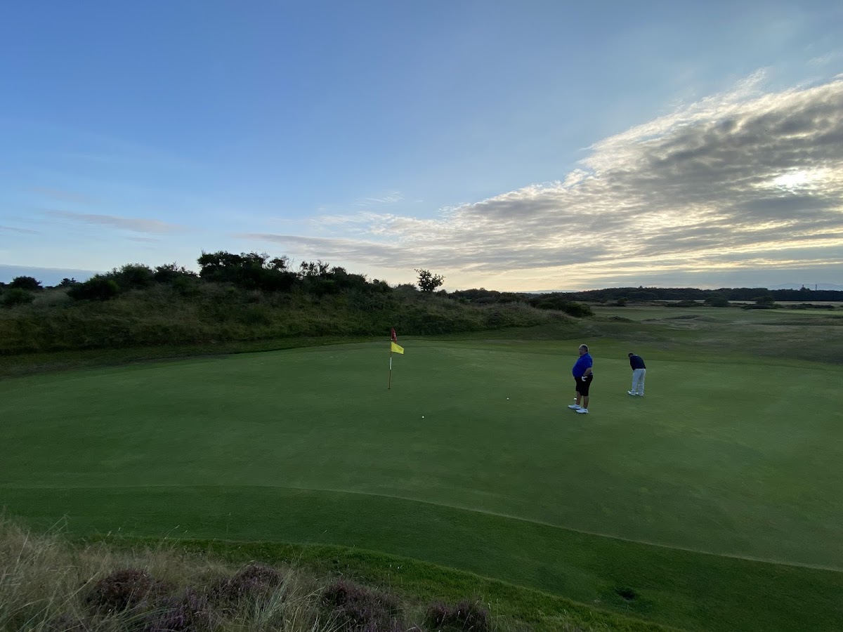 Irvine Golf Club (Bogside) golf course in Ayrshire
