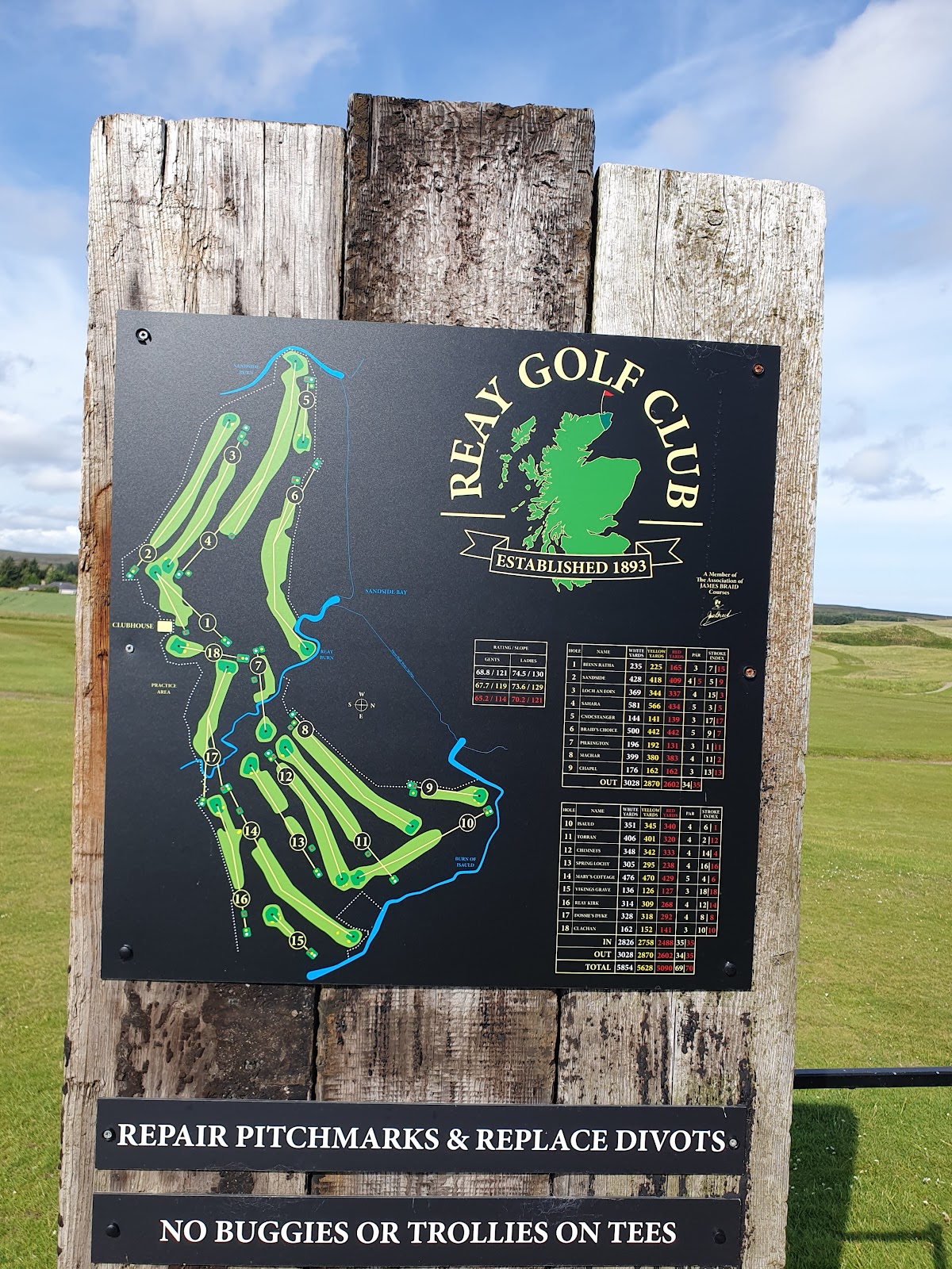 Reay Golf Club golf course photograph 4